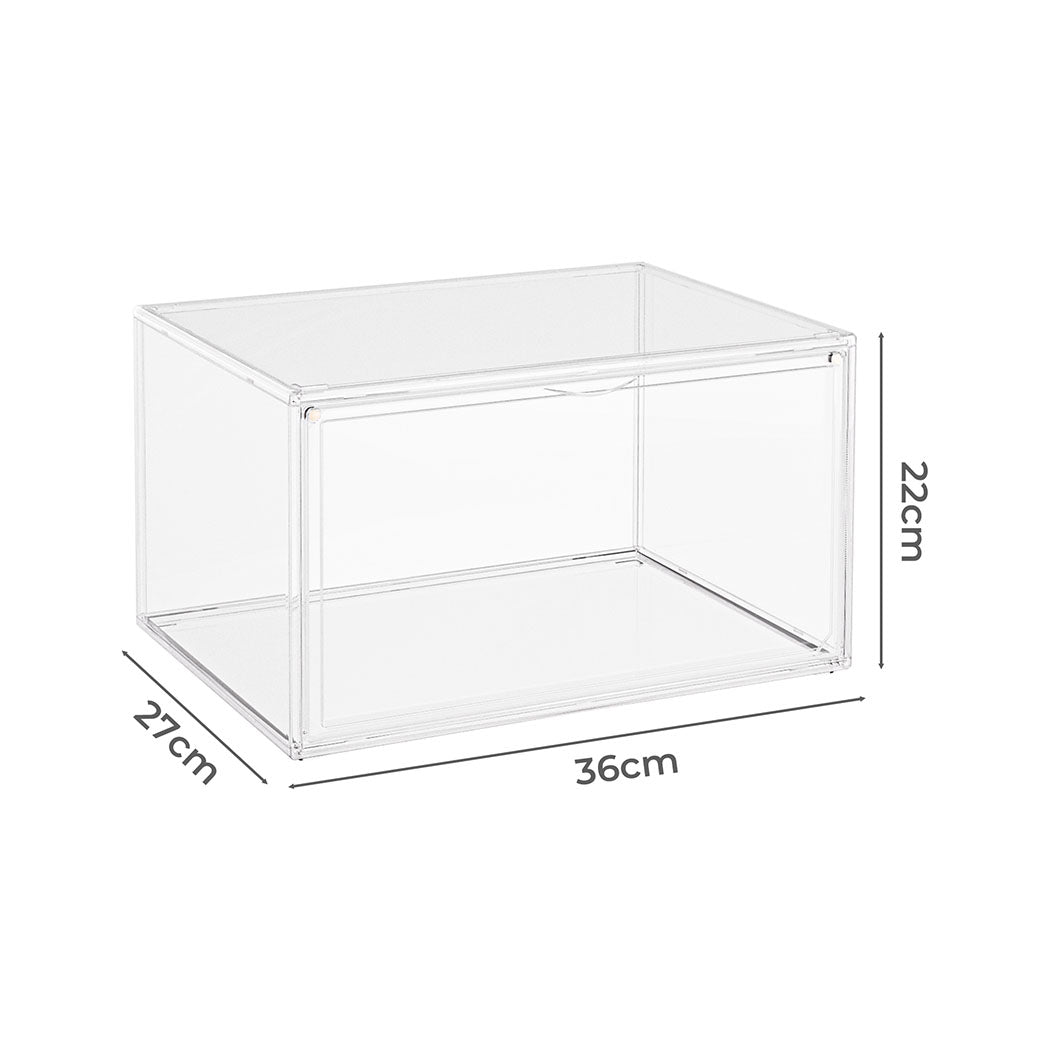Stacked 1Pc Shoe Box Storage Display Stackable-1954802434249461762