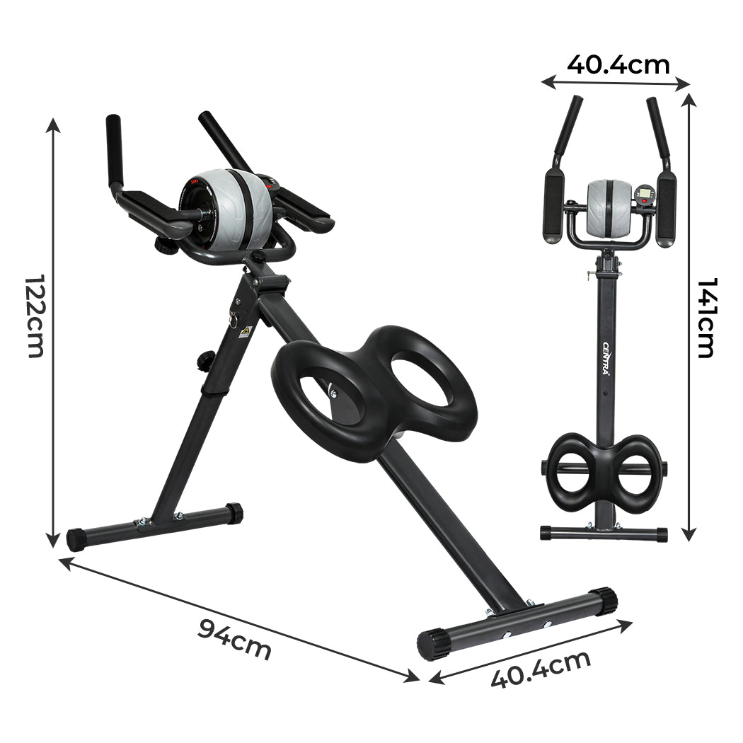 Centra Folding Ab Machine Roller Wheel Workout Mat-1954802467686453250
