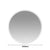 EMITTO LED Wall Mirror Round Anti-fog 60CM-1910113315913338882