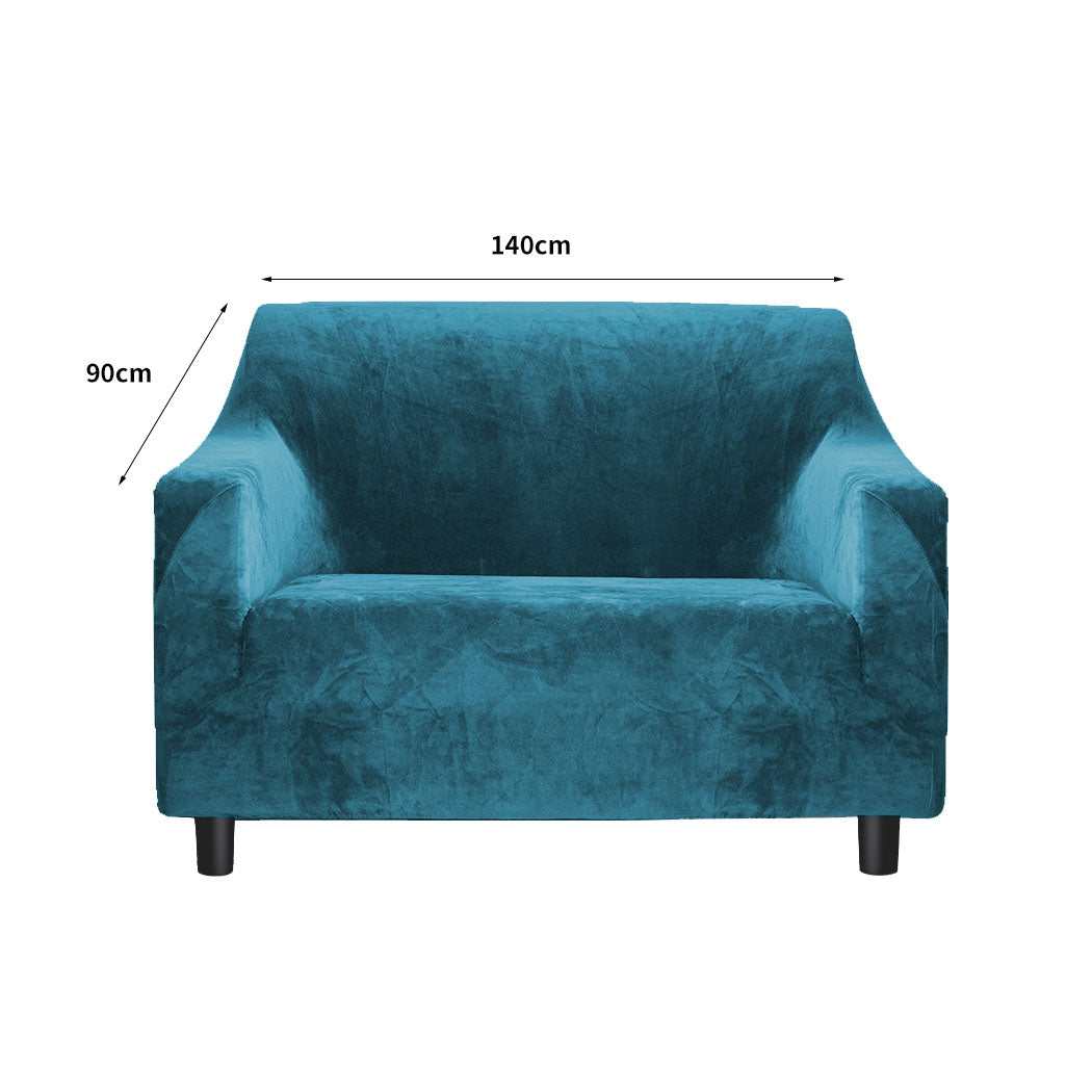 Marlow Sofa Covers 1 Seater High Stretch Green-1927582207409524738