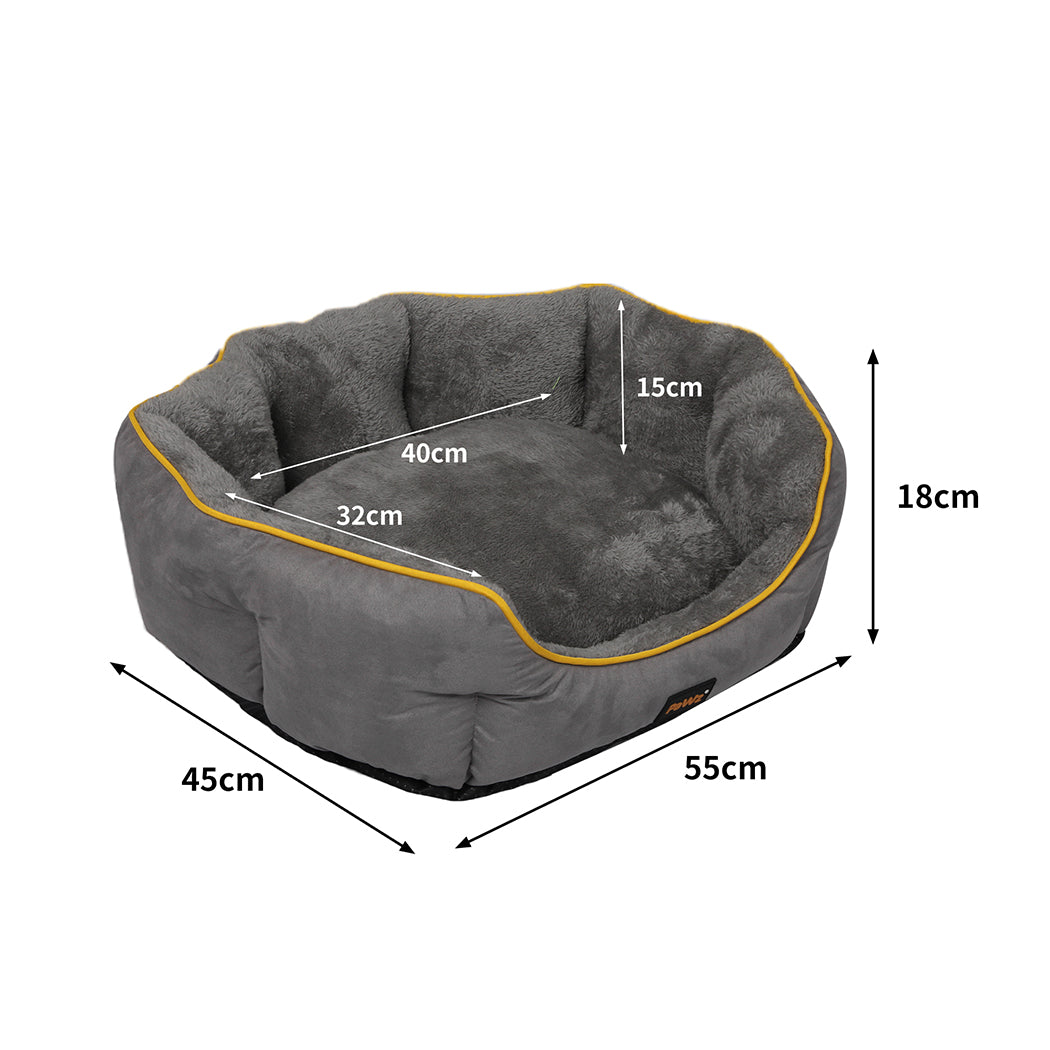 PaWz Electric Pet Heater Bed Heated S Grey Small-1910112463450411010