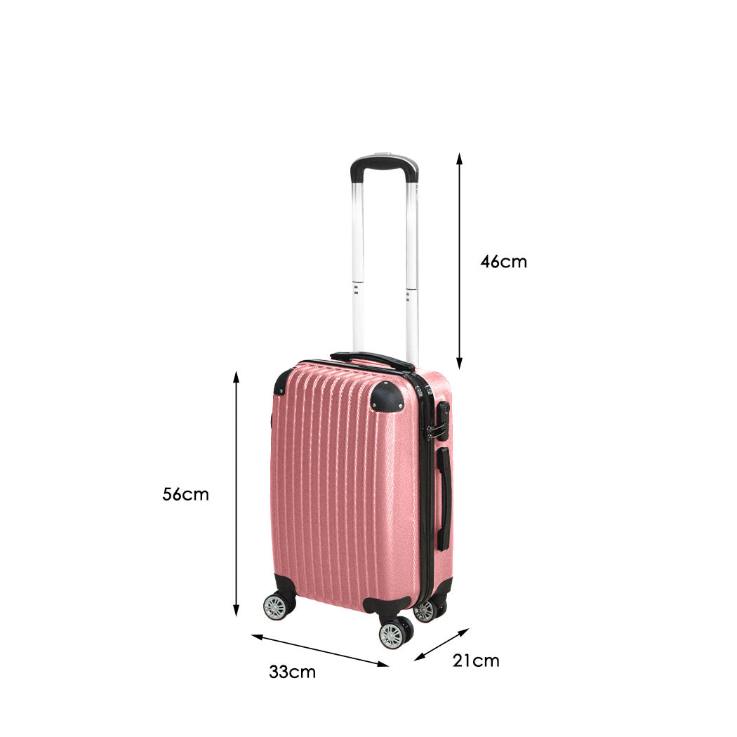 Slimbridge 20" Luggage Suitcase Code Rose Gold-1910112592915992576