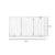 PaWz Wooden Pet Gate Dog Fence Safety White 400x 3MM-1910112968226508802
