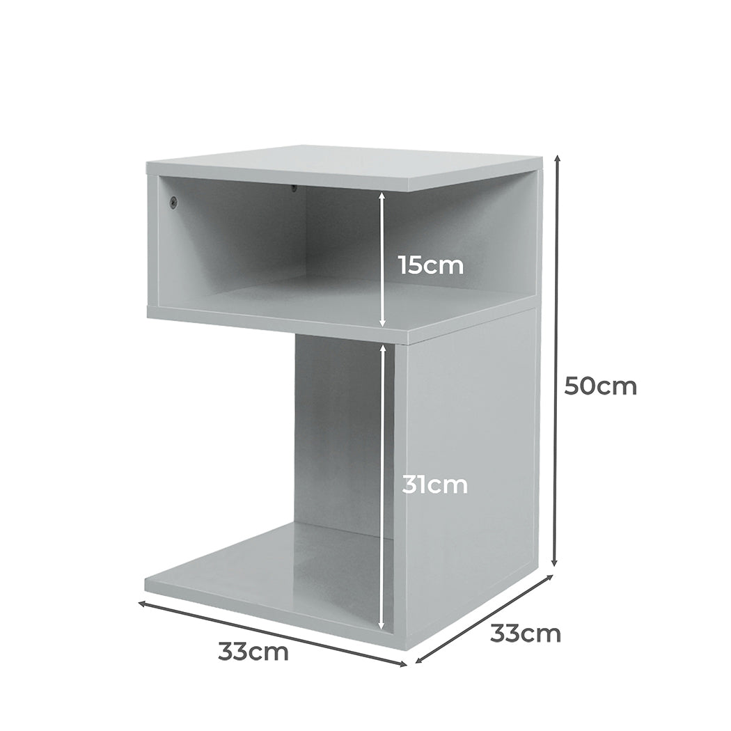 Levede Bedside Tables Drawers Side Table-1973194191349616642