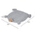 PaWz Pet Bed Cat Calming Bed Dog Squeaky M Grey Medium-1954802525504933889