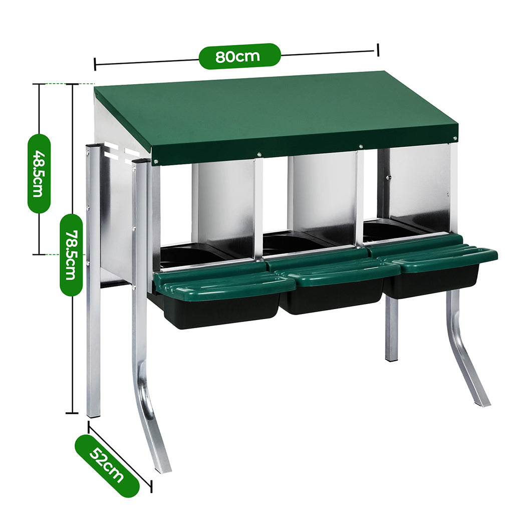 Pawz Chicken Hen Coop Hutch-1954802447176306690