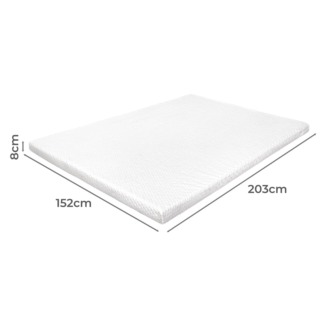 Dreamz Gel Memory Foam Mattress Topper Bed Cool Queen-1973194191139901442