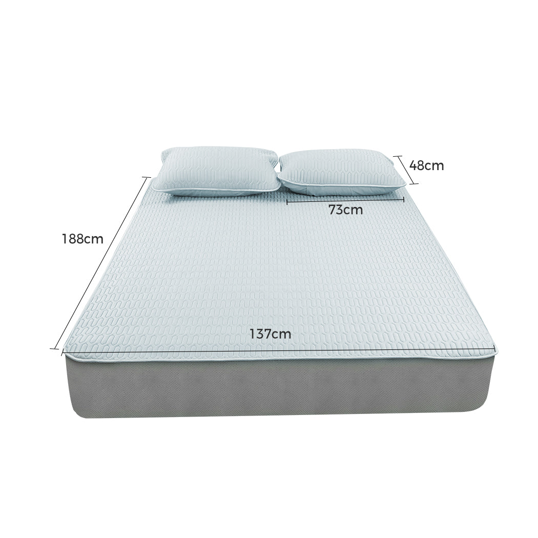 DreamZ Latex Cooling Bed Sheet Set Fitted 3PCS Double-1954802917450059777