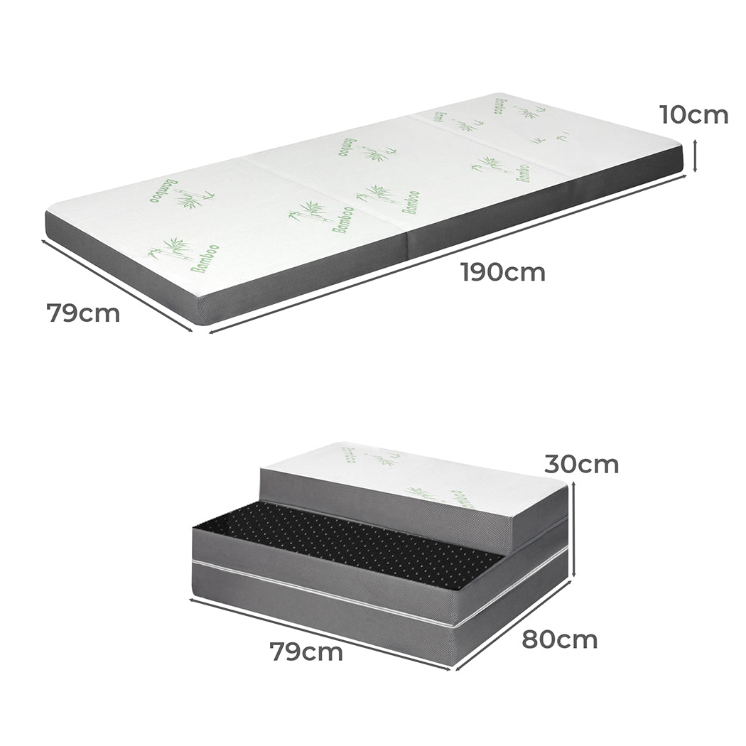 DreamZ Folding Mattress Foldable Foam Single-1919892867384479746