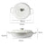 TOQUE 3.5L Enamel Dutch Oven Pan in White Colour-1910112821203570689
