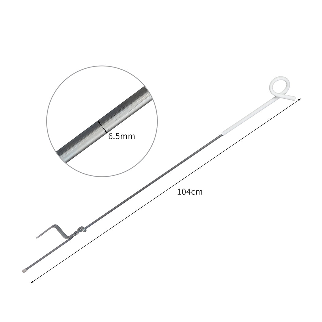 Lambu Fence Pigtail Posts Steel Electric-1910112301818712066