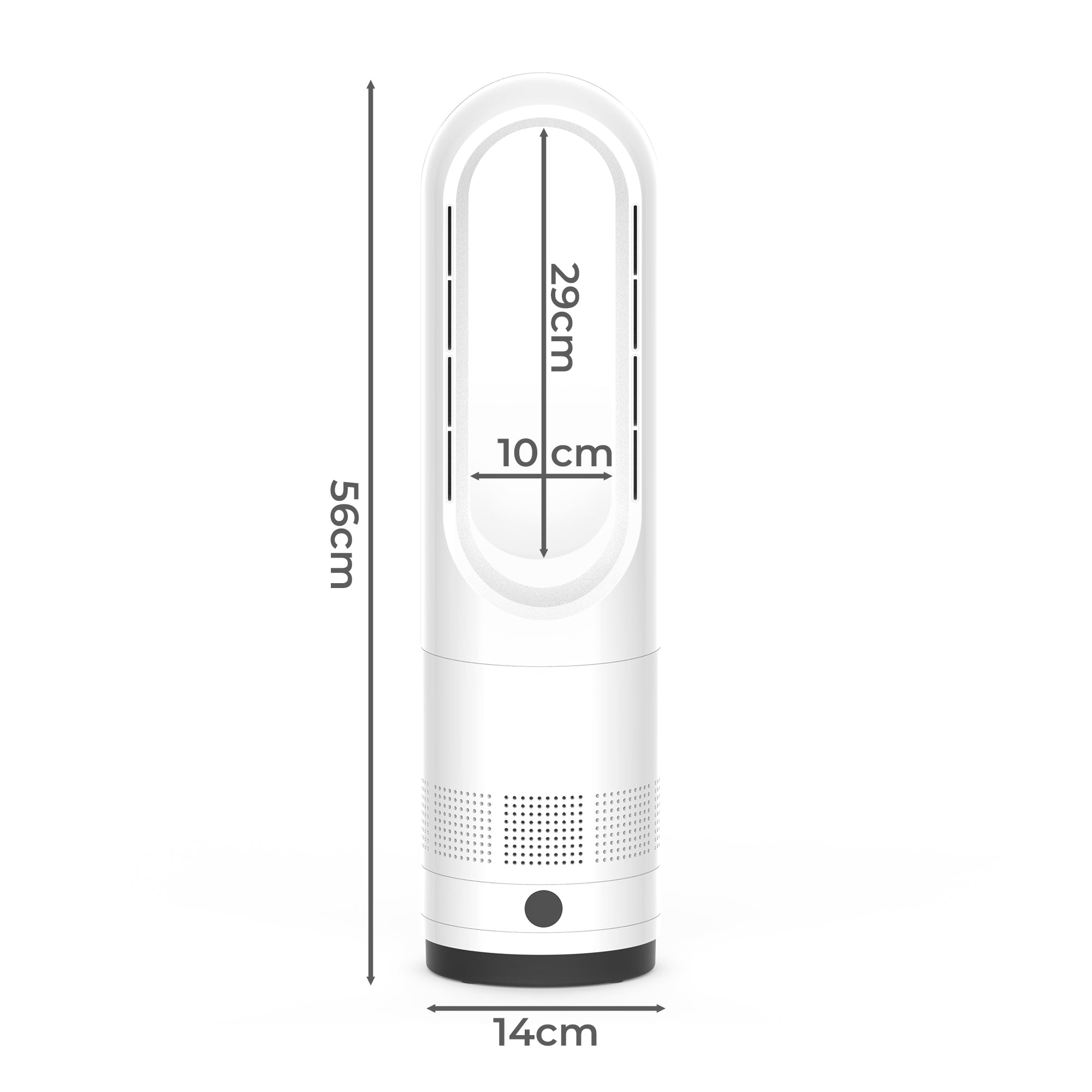 Spector Bladeless Tower Fan 2 In 1 Cooler & Heater Fan-1919892813068242945