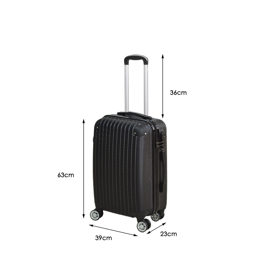 Slimbridge 24" Luggage Suitcase Code Black-1954802638944079874