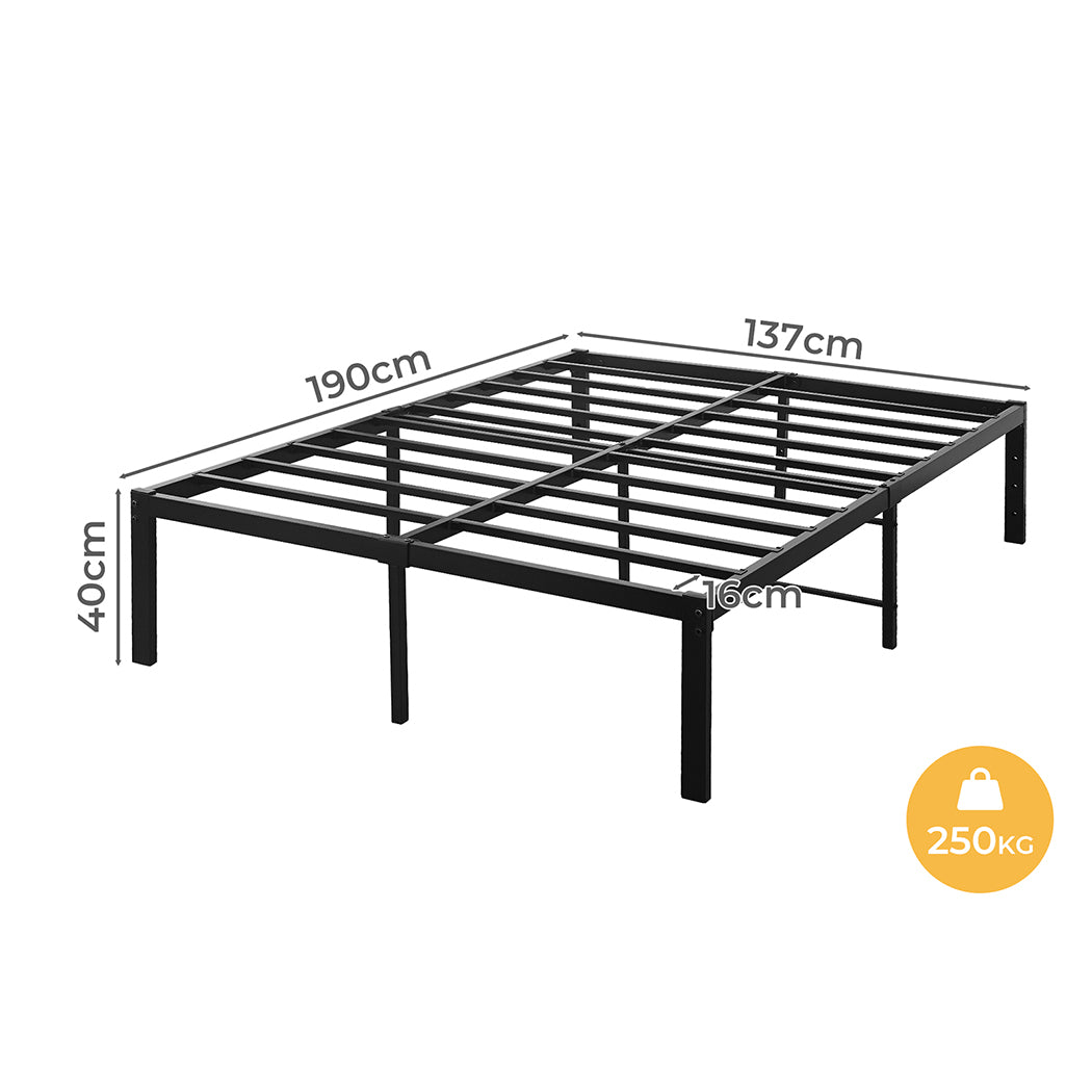 Levede Metal Bed Frame Heavy Duty Storage Space-1954802377651523586