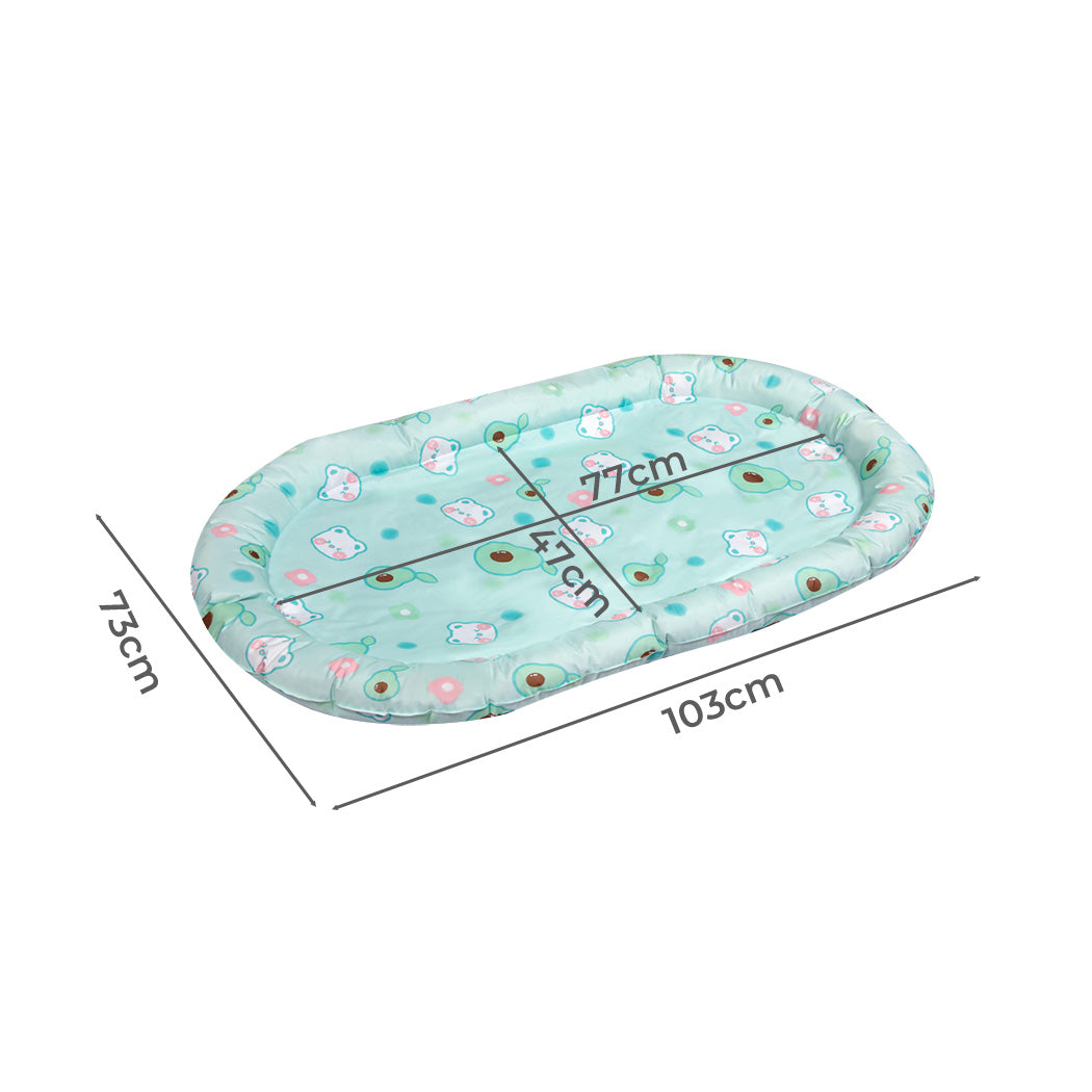 Pawz Pet Cooling Mat XL Green-1954802432554962945