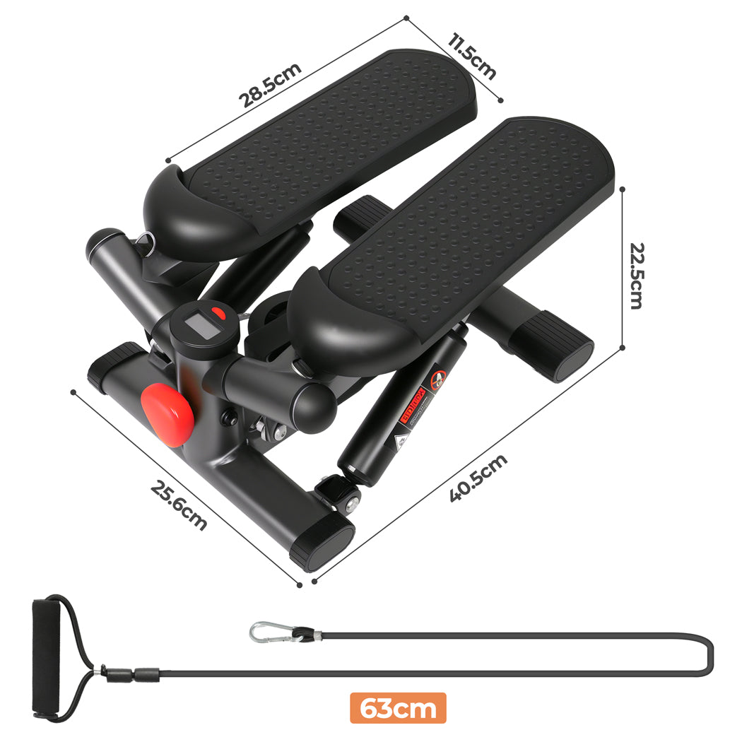 Centra Mini Stepper with Resistance Bands-1954802436602466305