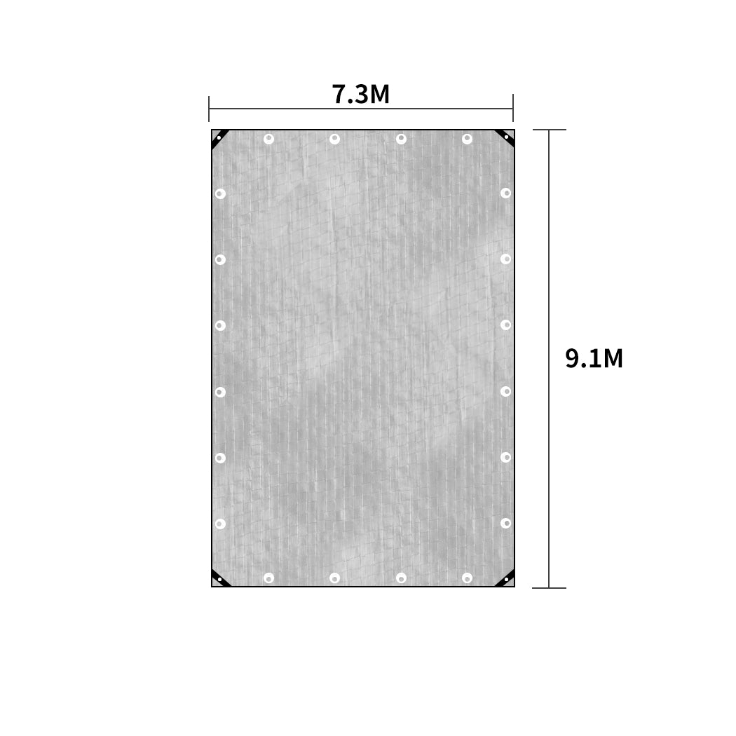 9.1x7.3M Heavy Duty Polyethylene Tarp-1919892819946901506