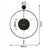 Yezi Wall Clock 50cm Large Round Modern Home Decoration-1954802444986880001
