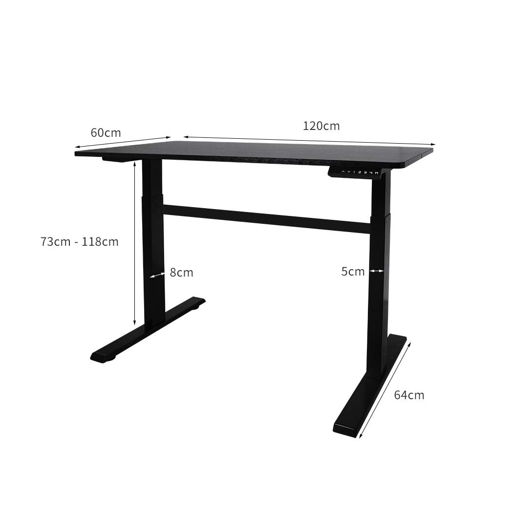 Levede Standing Desk Riser Motorised Black-1919892936594690050