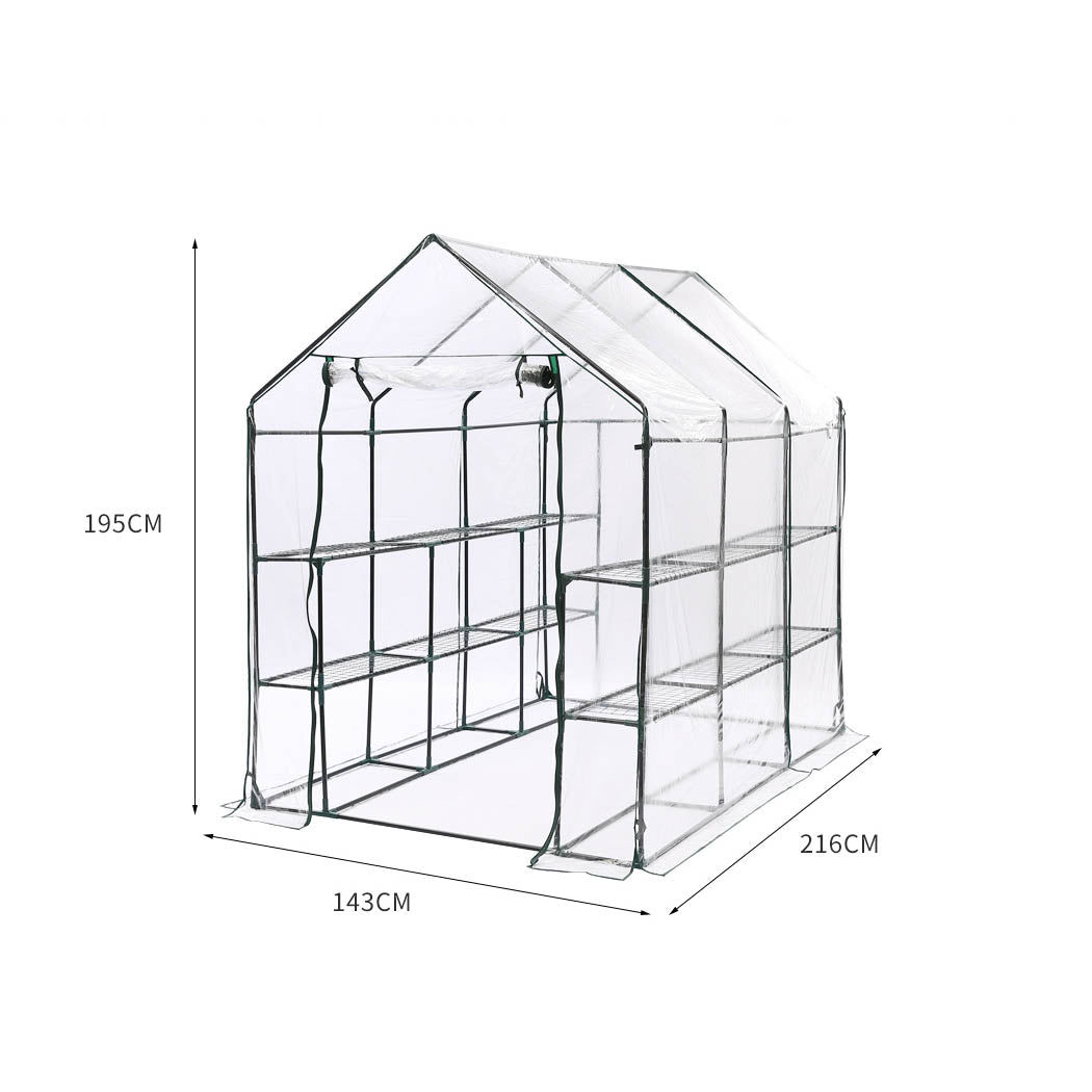 Levede Greenhouse Walk In 3 Tier Garden-1954802664944570369