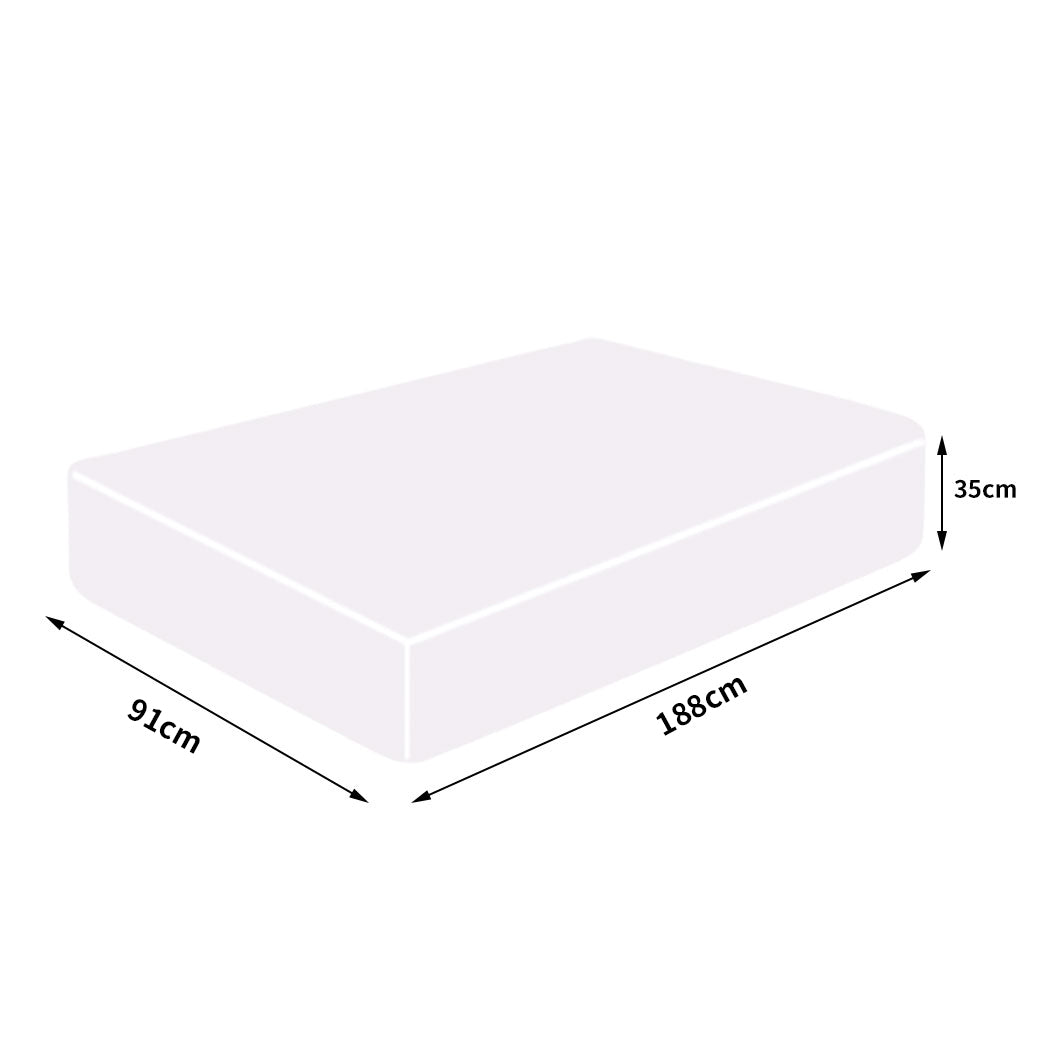 DreamZ Mattress Protector Topper 70% Single-1954802844540473346