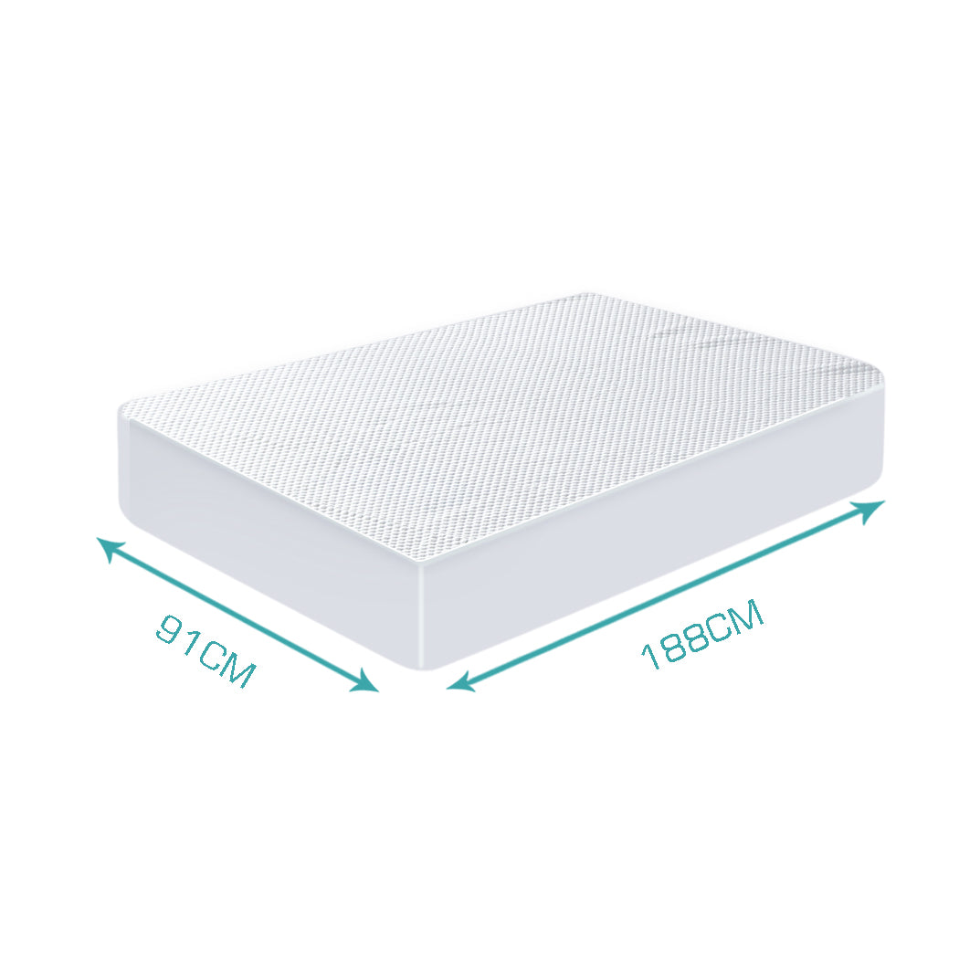 DreamZ Mattress Protector Topper Polyester Single-1954802696645120001