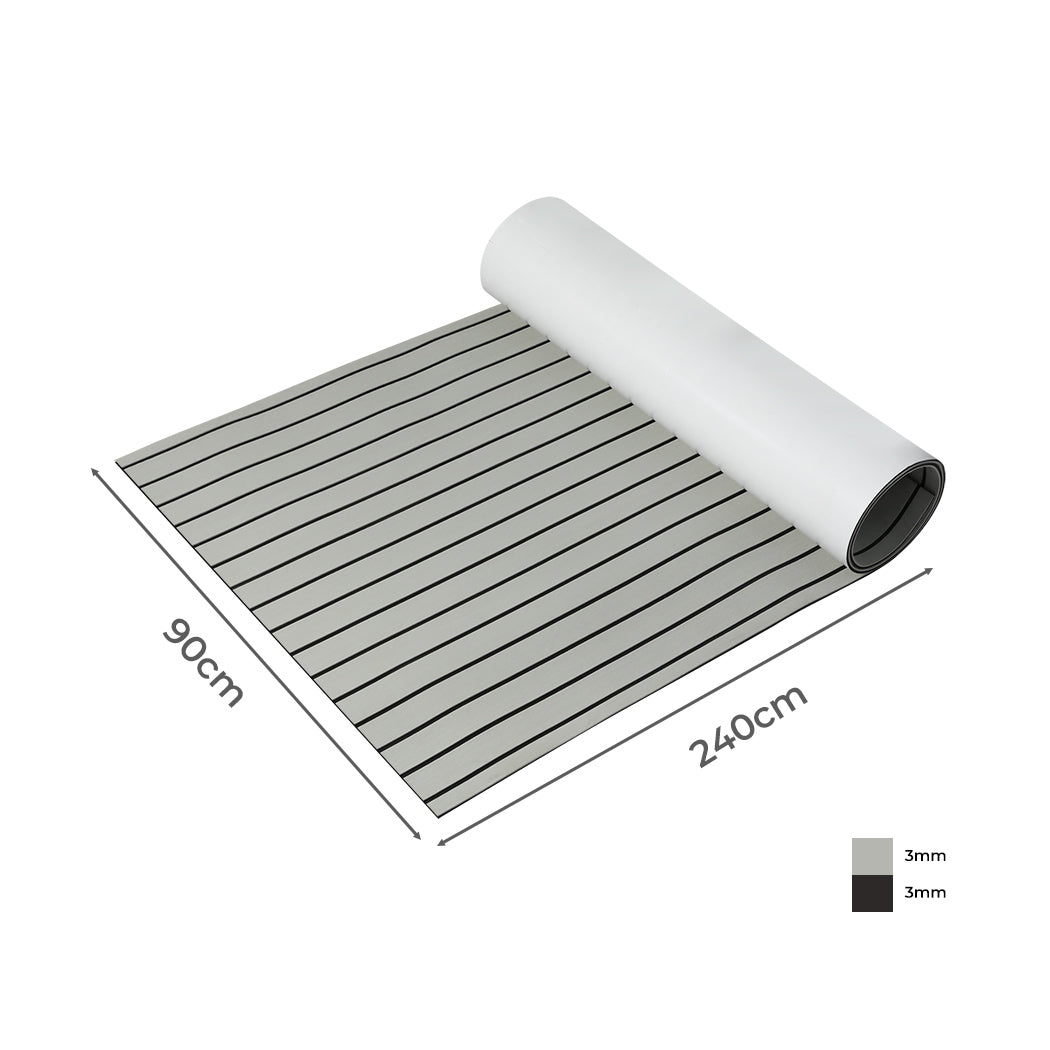 EVA Foam Boat Flooring Mat Marine Carpet Grey-1910113263148994562