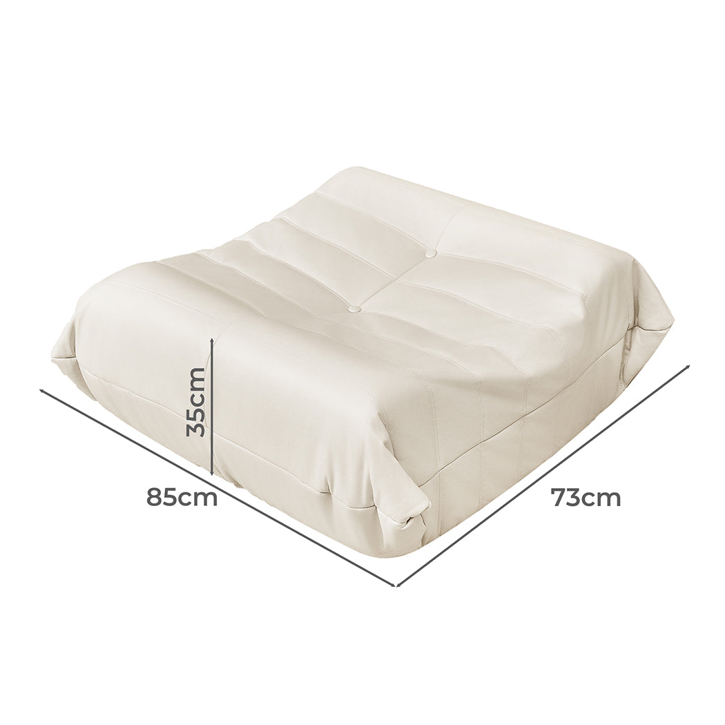Levede Floor Ottoman Caterpillar Sofa-1954802347930685442