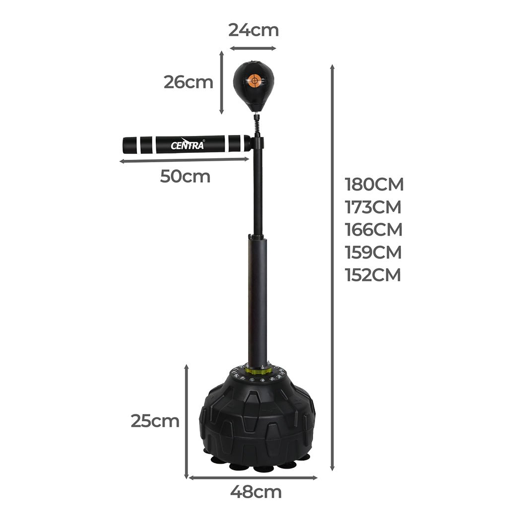 Centra Boxing Bag Reflex Freestanding Spinning Arm Speed Ball Punching Training-1954802363176980482
