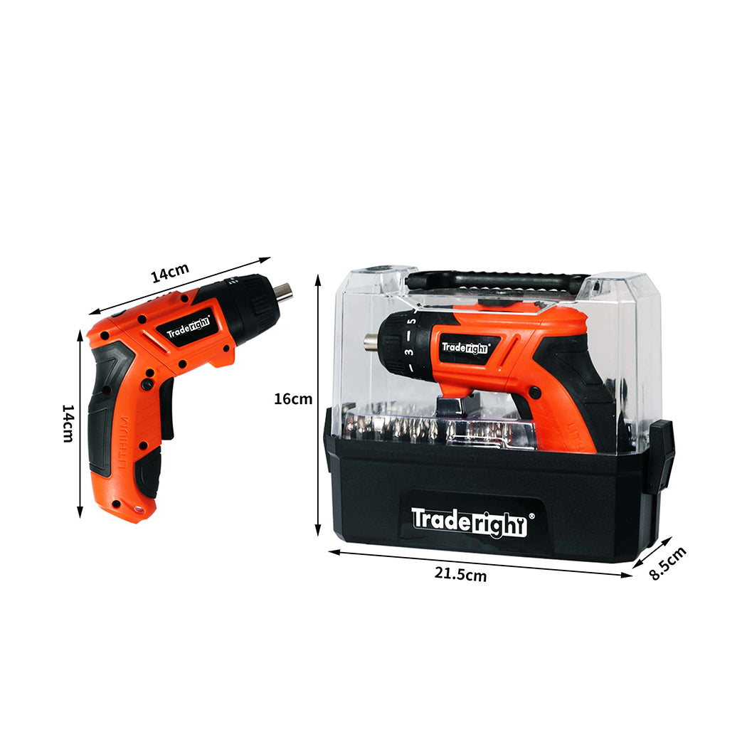 Traderight Cordless Screwdriver Electric-1919892895847026690