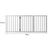 Wooden Pet Gate Dog Fence Retractable White 2000x 3MM-1910112968033570817