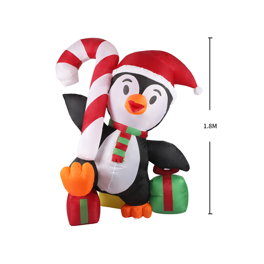 Santaco Inflatable Christmas Decor Happy-1910113135461797890