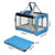 Pawz 3 in 1 Pet Soft Crate Dog Cat Carrier M Size Blue-1954802465836765185