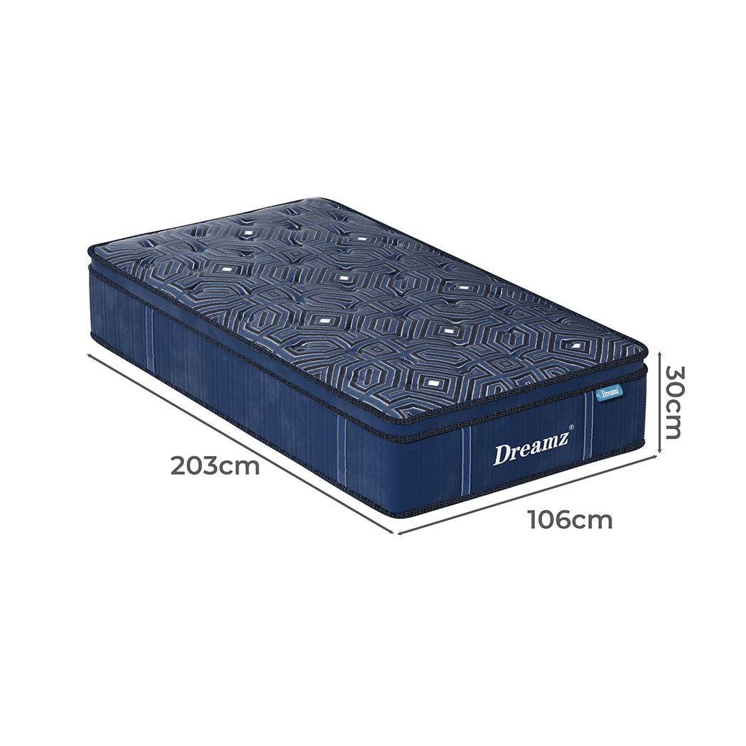 DreamZ Spring Mattress Euro Top All Sizes 30CM-1954802369371967489