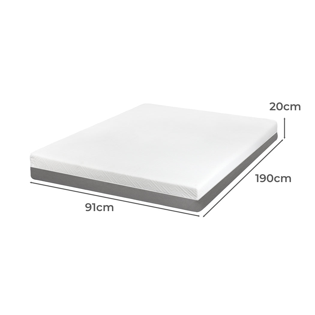 DreamZ Memory Foam Mattress Single Egg-1919892865874530306