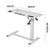 Levede Standing Desk Height Adjustable White-1954802680828399617