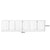 PaWz Wooden Pet Gate Dog Fence Safety White 100 Pack-1910112969287667713