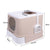PaWz Cat Litter Box Fully Enclosed Kitty Coffee-1954802512208990209