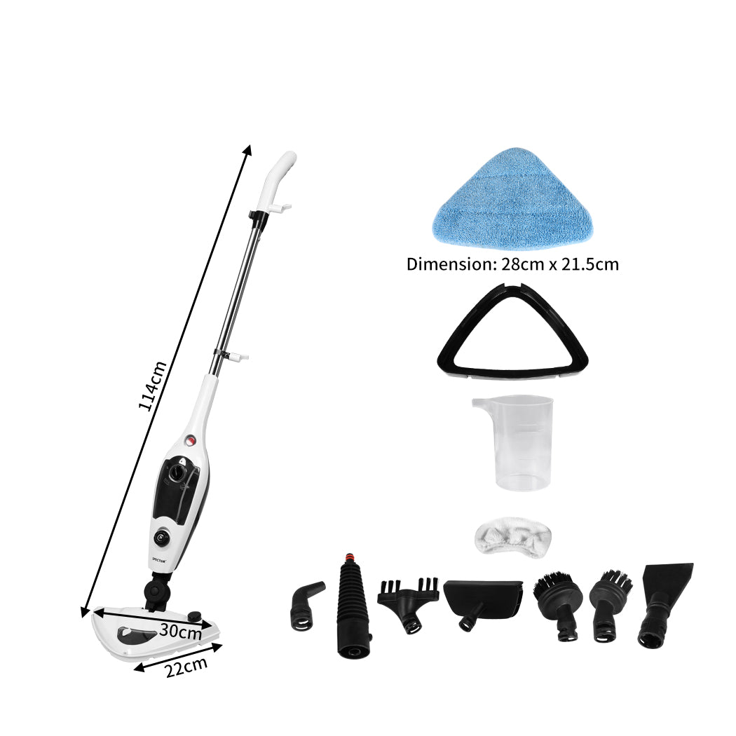 Spector Steam Mop Handheld Cleaner Multi Black-1919892835935588354