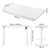 Levede Motorised Standing Desk Height 120cm White 800x 1.5MM-1954803018868330497