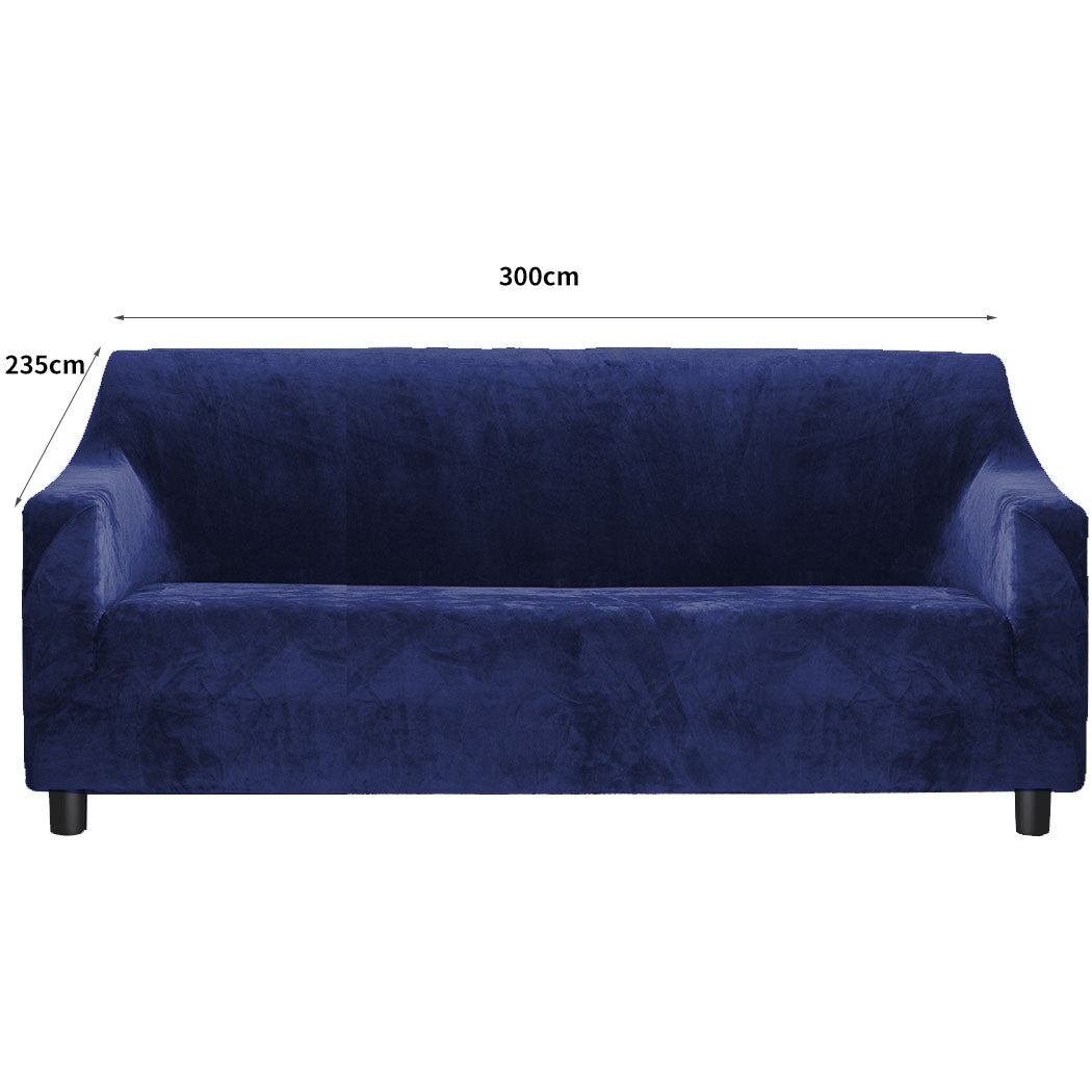 Marlow Sofa Covers 4 Seater High Stretch Navy-1954802701313380354