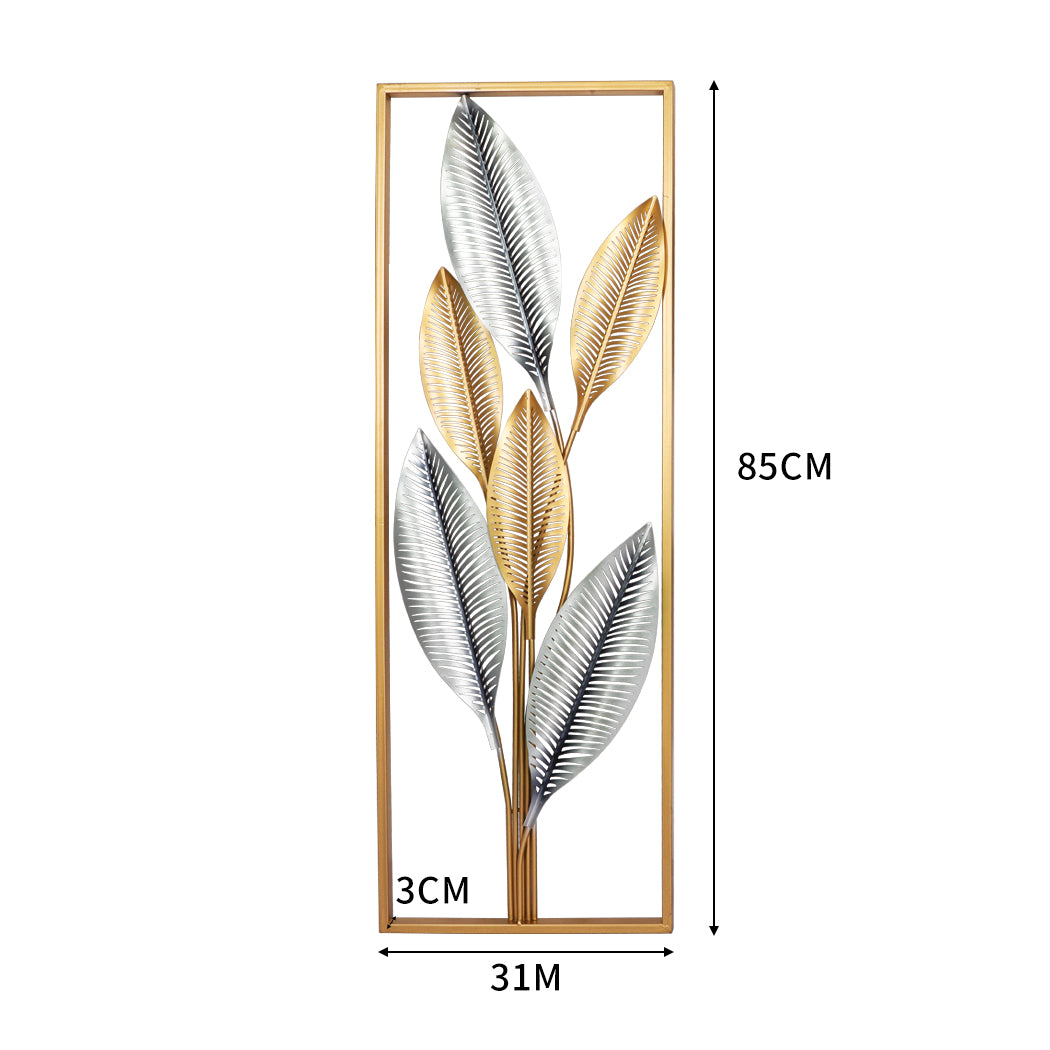 Large Metal Wall Art Leaf Tree Of Life-1910113314927677442
