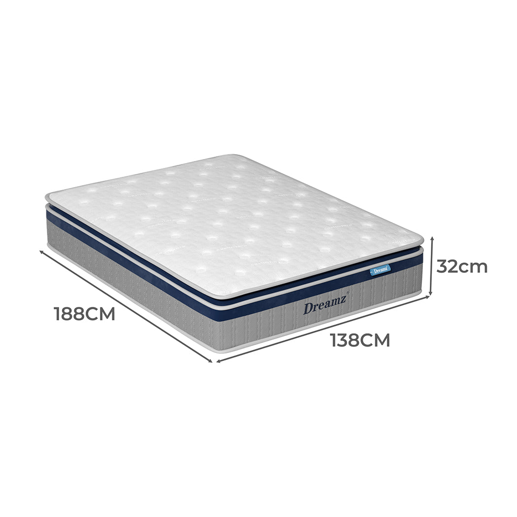 DreamZ Spring Mattress Pillow Top All Sizes  32CM-1954802368184979458