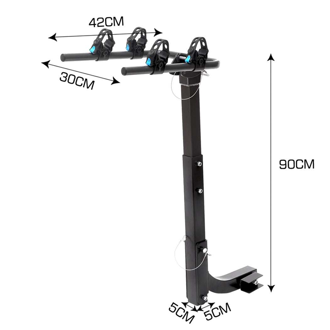 Monvelo Car Bike Rack Carrier 2 Rear-1919892834186563586