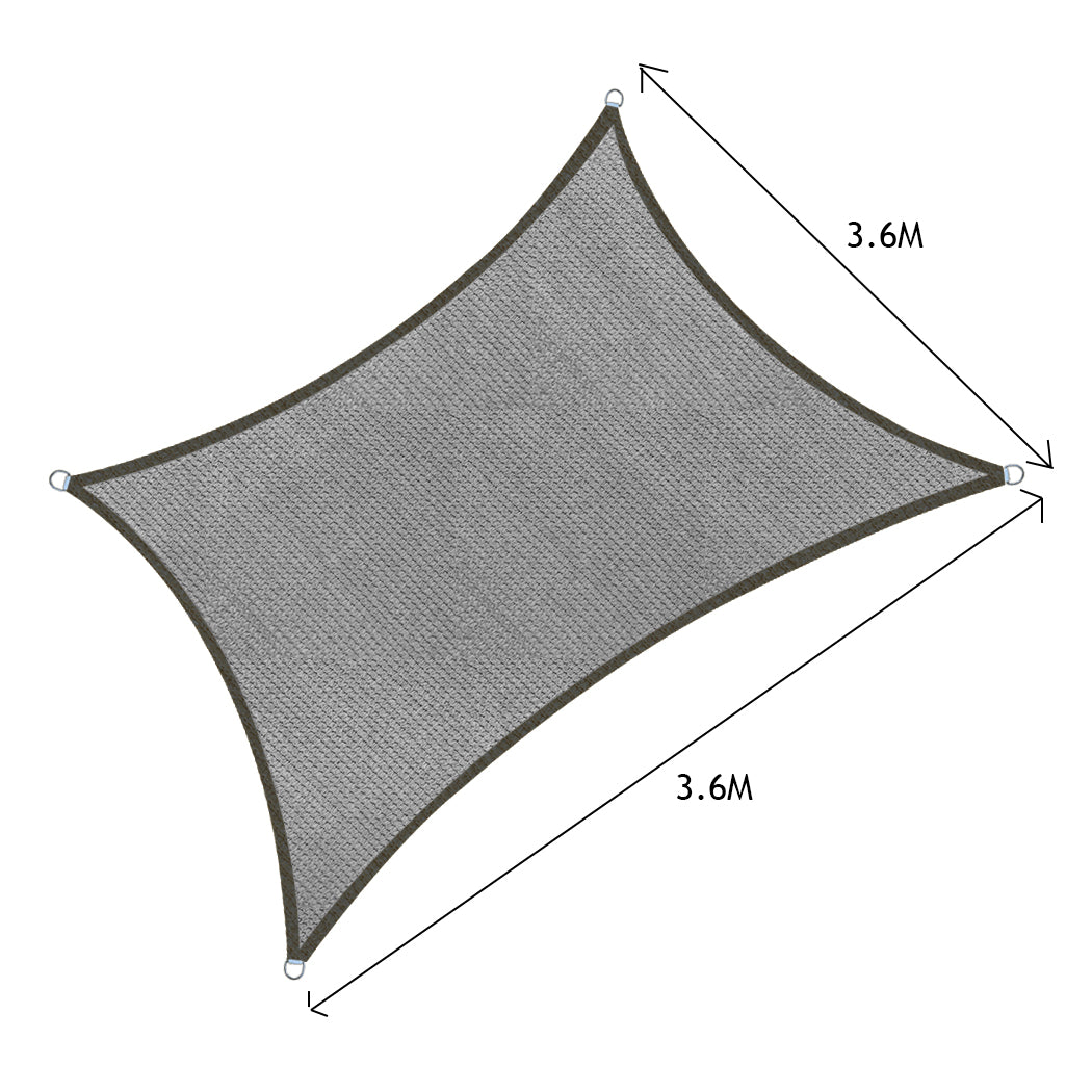 Outdoor Awning Cloth Sun Shades Sail Charcoal 180-1910112595147362306