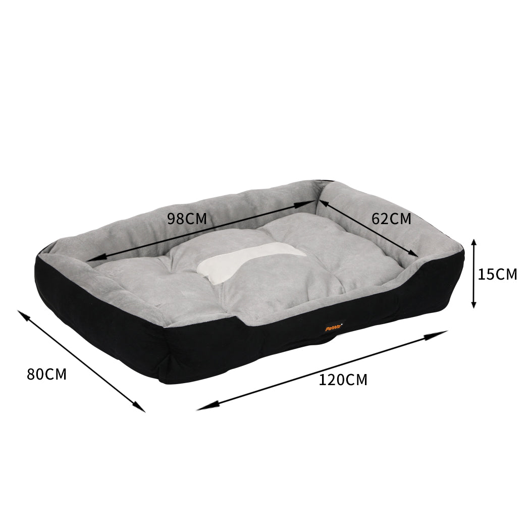 PaWz Pet Bed Dog Beds Bedding Mattress XXL Black XX-Large-1954802495536631810