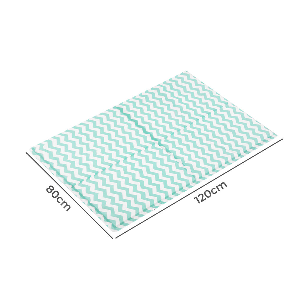 Pawz Pet Cooling Mat XL Green-1954802432366219265