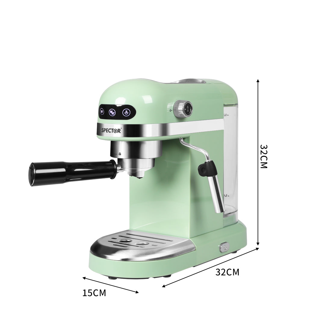 Spector Coffee Maker Machine Espresso Green Mint-1954803001487134721