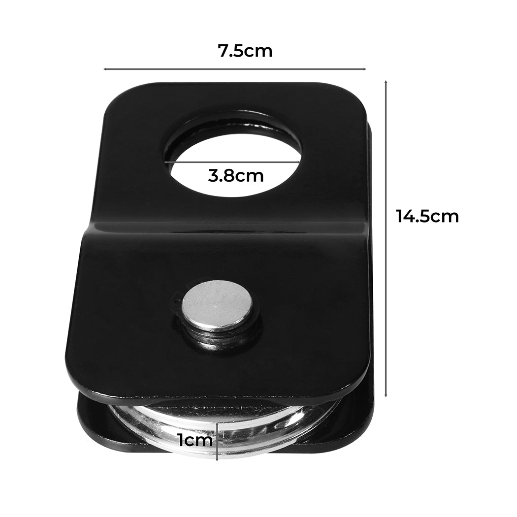 Manan 4Ton Snatch Block Pulley 2PC Winch-1919892927933452290