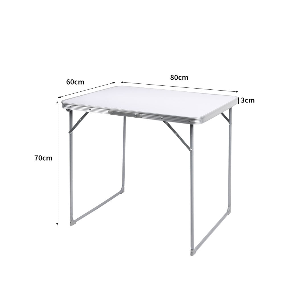 Levede Folding Camping Table Aluminium-1910112623576354818